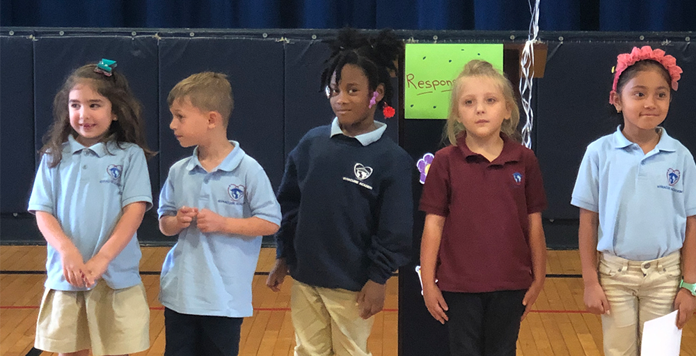 Syracuse Academy of Science elementary school's September Student of the Month recipients